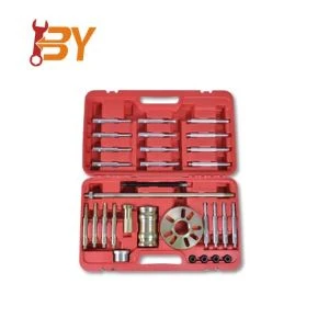 Conjunto extrator de cubo de roda 40PC com martelo deslizante
