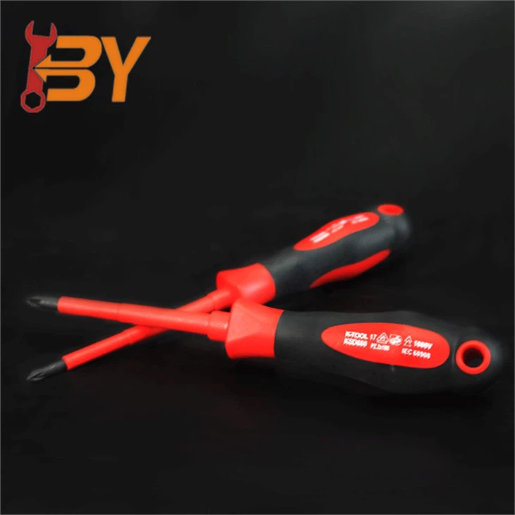 Chave de fenda Pozidriv isolada VDE 1000v