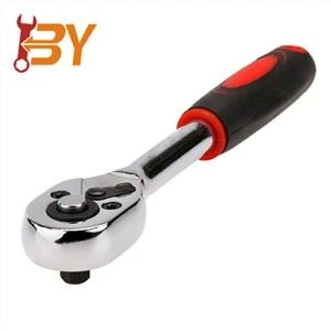 Chave de catraca de torque de 72 dentes para soquete 1/2 pol. 3/8 pol. 1/4 pol.