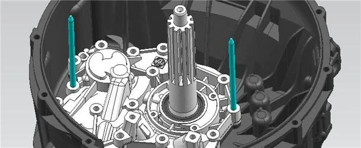 Oil Sealinstallation Positioning Guide Pin For ZF16-gear Transmission Oil Pump Housing